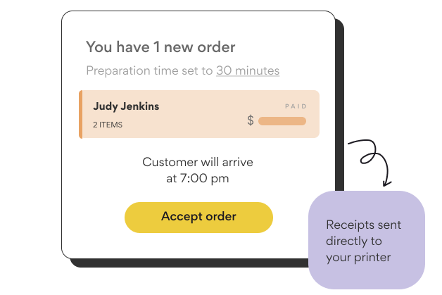 Seamlessly process orders including integrations